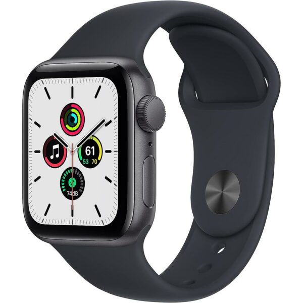 APPLE Watch SE – GPS (cassa 40mm) Grigio Siderale cinturino Mezzanotte 1.jpg