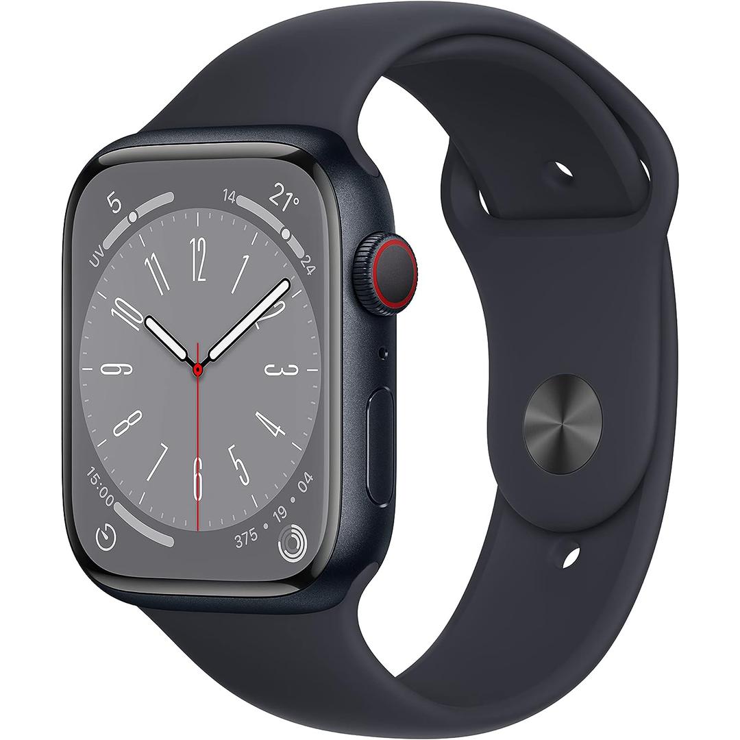 APPLE Watch Series 9 GPS + Cellular cassa 45mm Midnight Sport 1.jpg