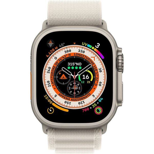 APPLE Watch Ultra GPS + Cellular cassa 49mm Titanio - Galassia S 2.jpg