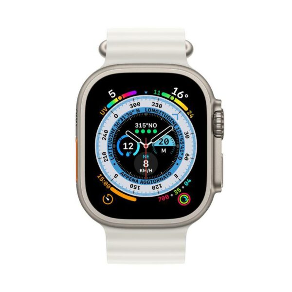 APPLE Watch Ultra GPS + Cellular cassa 49mm Titanio – Ocean Bianco.jpg