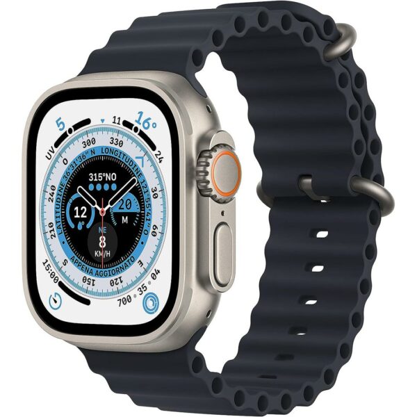 APPLE Watch Ultra GPS + Cellular cassa 49mm Titanio – Ocean Mezzanotte 1.jpg